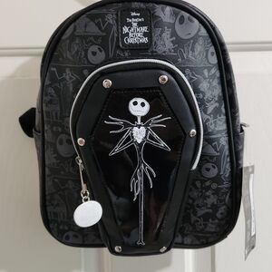 Disney Nightmare Before Christmas Backpack Black NWT